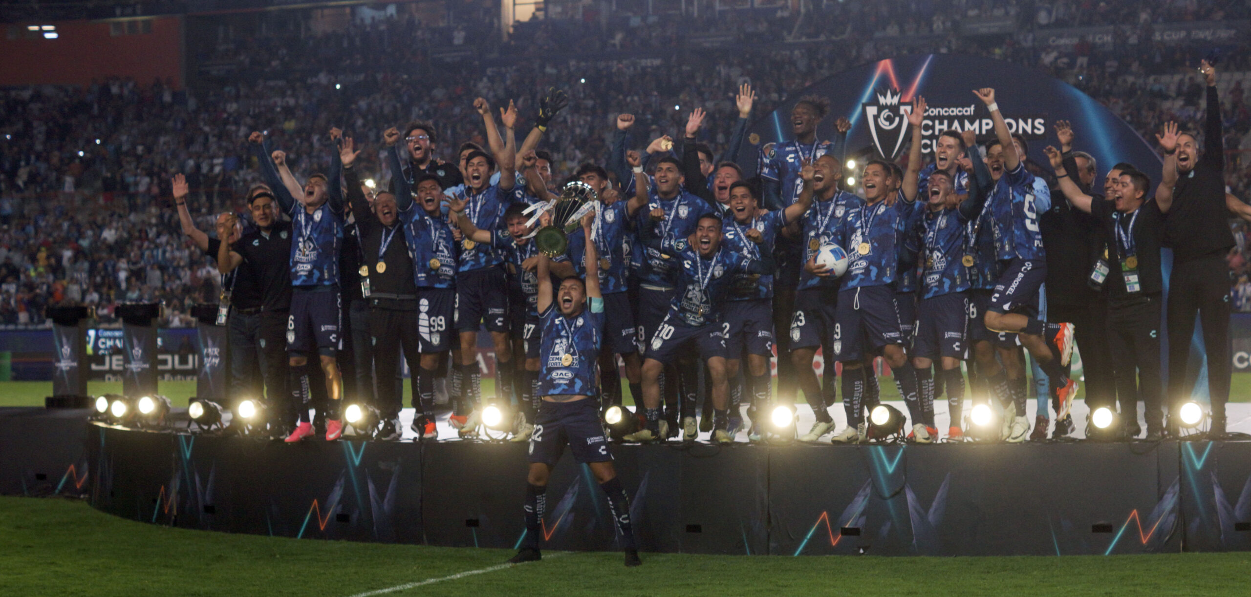 Pachuca Campeón de la CONCACAF Champions Cup, directo al mundial de Clubes 2025.